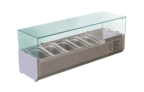 Охлаждаемая витрина для ингредиентов «KORECO» VRX1200-330(335I)