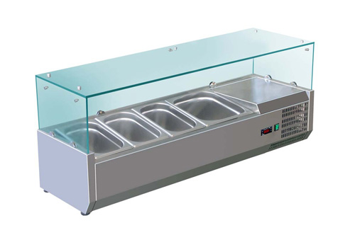 Охлаждаемая витрина для ингредиентов «KORECO» VRX1200-380(395I)
